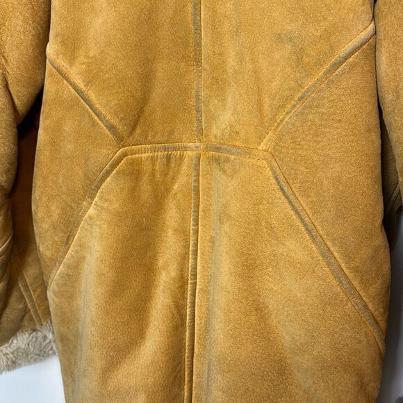 Express Avenue de L'Opera Vintage Penny Lane Suede Jacket S - Picture 6 of 12